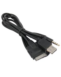 Replacement Pioneer CD-IU50V USB, 3.5mm Jack to iPhone/iPod Adapter Interface Cable