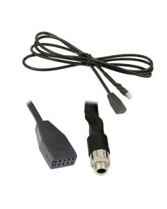 3.5mm Female Jack AUX Input Cable Adaptor for BMW E46 E83 E86 X3 Z4 MINI COOPER