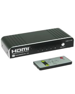 4 Way HDMI Switcher 2 Output