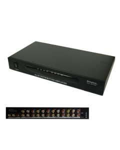8-Way A/V distribution amplifier