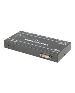 4 Way Port DVI Splitter 1x DVI Female Input 4x DVI Female output 25+5