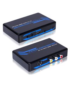 Composite and S-video to HDMI Converter Scaler (720P/1080P)