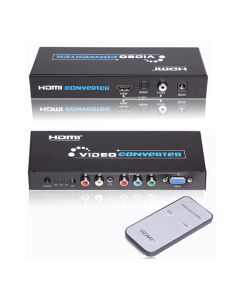 VGA and Component with SPDIF/RL to HDMI