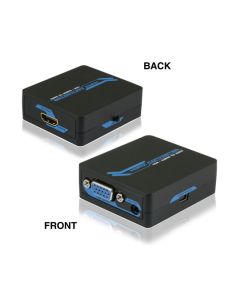 VGA + Stereo to HDMI Mini Converter 1080p
