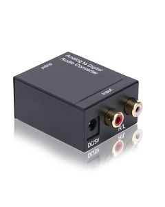 Analog R/L to Digital Coaxial and Toslink Audio Converter