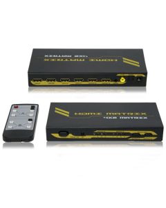 4x2 HDMI Matrix with Stereojoslink or COAX (RCA)