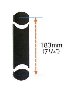 Cable Cover Module For All Vector TV Wall Support Black