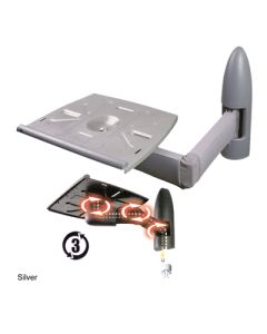 21"-25" TV Wall Bracket 60kg TV'S Silver