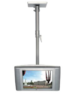 LCD TV Ceiling Mount With Tilt & Swivel 10"-23" Silver B-Tech BT7582