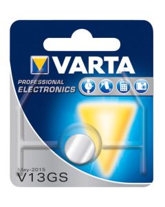 1.55V 150mAh V13GS, V357 SR44 Silver Oxide Button Cell Battery