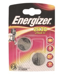 Original Energizer Lithium Battery 3v Button cell CR2430 Pack Of 2