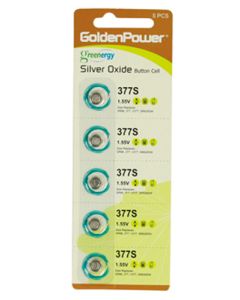 Watch battery 1.55 V 15 mAh 5-blister