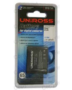 Digital Camera Battery SONY NP-FD1 / NP-BD1 3.7V 680mAh