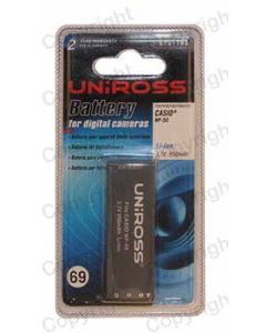 Digital Camera Battery CASIO NP-50 3.7V 950mAh