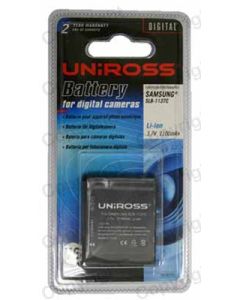 Digital Camera Battery SAMSUNG SLB-1137C 3.7V 1100mAh
