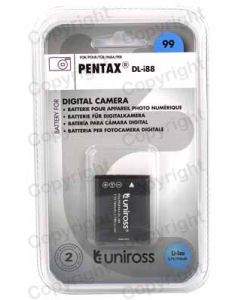 Digital Camera Battery PENTAX DL-I88 3.7V 740mAh
