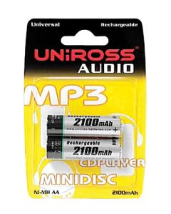 AA Audio Battery 2100mAh 2x MP3