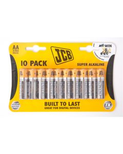AA Battery JCB Super Alkaline S5361 LR6/AA (Pack of 10)