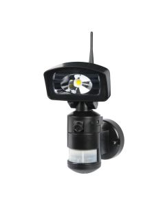 NightWatcher 16W Rebotic Tracking LED Light With WIFI & HD Camera, 8GB SD Recorder-Black
