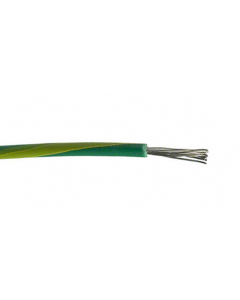 Wiring Cable (Single) 20 Amp Green/Yellow