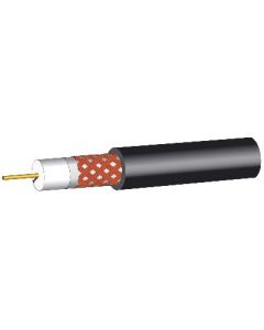 Satellite Cable RG6 Black 100m 75 Ohms Copper