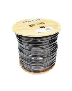 Shotgun CCTV Cable RG59/ 2 Core Power Cable 100m Copper Conductor