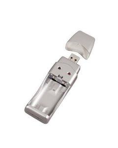 USB Battery Charger + 2 x AAA 1000 mAh