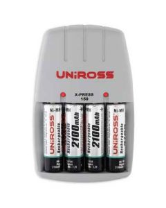 Charger & Batteries 4x Batteries