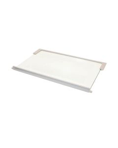 Original Haier Fridge Freezer Glass Shelf with Plastic Frame 0060802214