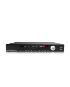 4 Channel DVR H264 1 Ch Audio, Network, Support SATA H/DRIVE