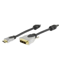 HDMI Male Plug 19 Pin To DVI-D Single Link Male Plug 10m