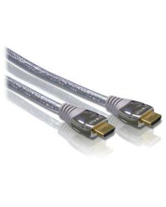 HDMI Male Plug To HDMI Male Plug Lead 1.5m Gold Plated High Speed Philips