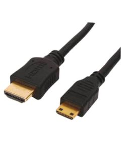 HDMI Male Plug To HDMI Mini Male Plug, Gold Plated, Lead 1.5m, Version 1.3