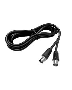 Coax Plug to Socket Lead 1m