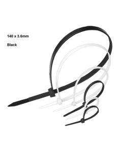 Cable Tie 140 x 3.6mm Black