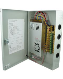 Power Supply 9Ch 12V 16A P.T.C Fuse
