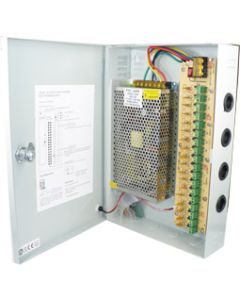 Power Supply 18Ch 12V 16A P.T.C Fuse
