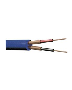 Microphone Cable 2 Core Round Black