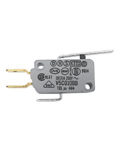 Microswitch LT/SL 10A MS102 L/Terminal Short Lever 220/240V