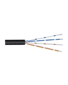 Cable Telephone 2 Pair 4 Colour 1/0 0.5mm, 4.5mm O.D.